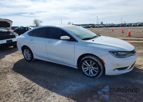 2015 Chrysler 200 Limited из США, поврежденный, VIN 1C3CCCAB5FN571229